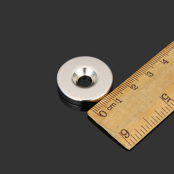 5pcs N35 Strong Disc Neodymium Magnets 25mm x 5 mm Round NdFeB Magnets With 6mm Hole