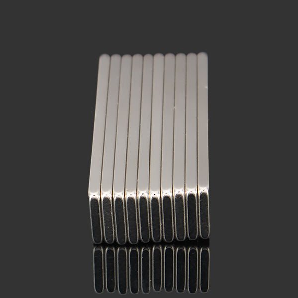 10pcs N52 40x10x2mm Super Strong Block Cuboid Magnets Rare Earth Neodymium Magnets