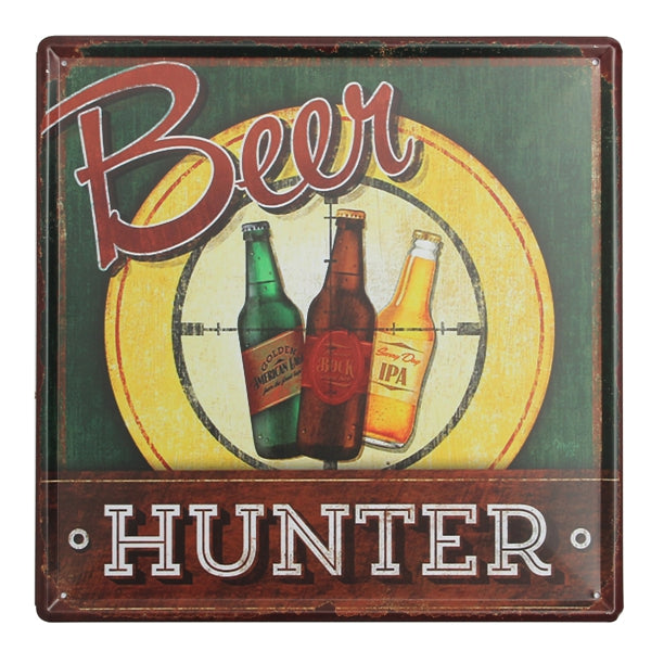 Beer Tin Sign Vintage Metal Plaque Poster Bar Pub Home Wall Decor
