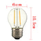 E27 G45 2W Warm White/ White Edison Filament LED COB Dimmable Lamp AC220V/110V