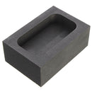 5 OZ Graphite Crucible Ingot Bar Combo Mold For Silver Gold Melting Casting