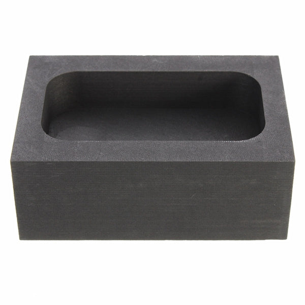 5 OZ Graphite Crucible Ingot Bar Combo Mold For Silver Gold Melting Casting
