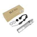 BLF A6 XPL 1600LM 7/4modes Non-anodized EDC LED Flashlight 18650