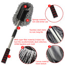 Car Wash Cleaning Brush Duster Dust Wax Mop Microfiber Telescoping Dusting Tool