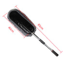 Car Wash Cleaning Brush Duster Dust Wax Mop Microfiber Telescoping Dusting Tool
