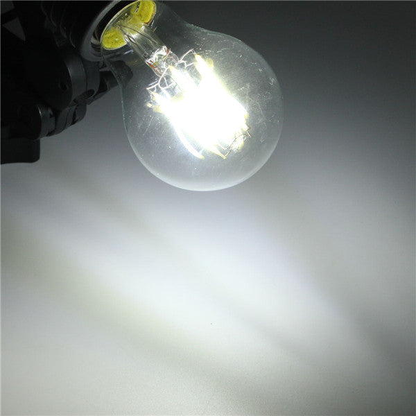 E27 A60 6W Warm White/ White Filament LED COB Dimmable Globe Bulb Lamp AC220V/110V