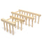 Wooden Dish Plate Storage Holders Folding Racks Drying Shelf