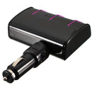 Car Truck Cigarette Lighter Socket Power Adapter Charger 3 Way 6A 12V