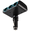 Car Truck Cigarette Lighter Socket Power Adapter Charger 3 Way 6A 12V