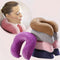 U Shape Slow Rebound Memory Foam Pillow Neck Protect Head Rest Travel Soft Cushion