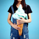 Honana PT-624 PP Cotton Creative 3D Squishy Ice Cream Shape Throw Pillows Sofa Home Office Car Back Cushion