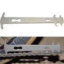 Bike Bicycle Chain Measurement Ruler Chain Tape Cycling Chain Replacement Tool