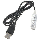 50cm/100cm/150cm/200cm LED 5050 Waterproof IP65 RGB USB LED Strip Light DC 5V