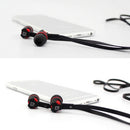 Langston Langsdom JM26 3.5mm In-ear Flat Wire Headphone Earphone With Mic