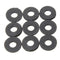 Suleve M3NW1 Black Flat Nylon Washer OD 8mm for M3 Screws 100pcs