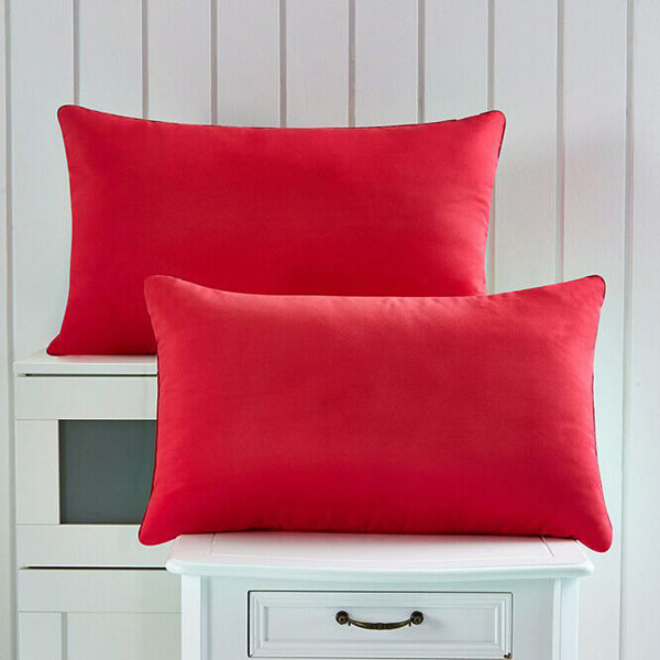 46X72cm Super Soft Microfiber Pillow With High Elastic Pillow Core Health Care Throw Pillow