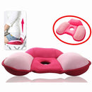 Cotton Slow Rebound Massage Cushion Breathable Sofa Office Round Beautify Hip Cushion