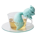 Silicon Squirrel Tea Loose Leaf Strainer Filter Infuser