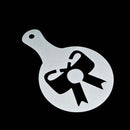 8Pcs Halloween Cappuccino Latte Art Coffee Stencils Duster Cake Icing Spray