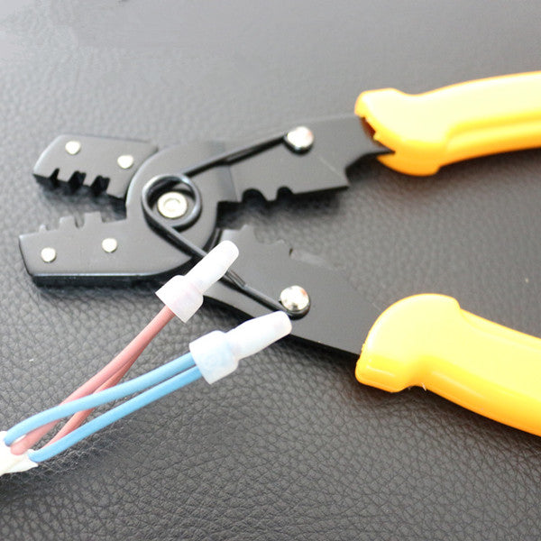 Excellway WC01 100pcs Terminals Pressure Line Cap Wire Connector Wiring Connector Cap