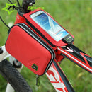 ROCKBROS MTB Saddle Bag Touch Screen Mobile Phone Package Bicycle Front Bag