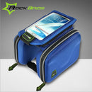 ROCKBROS MTB Saddle Bag Touch Screen Mobile Phone Package Bicycle Front Bag