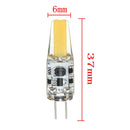 G4 2W COB Filament LED Spotlight Bulb Lamp Warm/Pure White AC/DC 10-20V