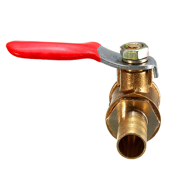 1/4 Inch Brass Barb Ball Valves For 8MM Water Tube