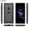 Brushed Texture Carbon Fiber Shockproof TPU Case for Sony Xperia XZ3(Black)