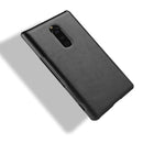 Shockproof Litchi Texture PC + PU Case for Sony Xperia 1 (Black)