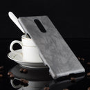 Shockproof Litchi Texture PC + PU Case for Sony Xperia 1 (Grey)