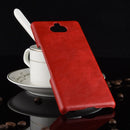 Shockproof Litchi Texture PC + PU Case for Sony Xperia 10 (Red)
