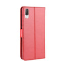 Retro Crazy Horse Texture Horizontal Flip Leather Case for Sony Xperia L3, with Holder & Card Slots & Wallet & Lanyard (Red)