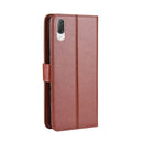 Retro Crazy Horse Texture Horizontal Flip Leather Case for Sony Xperia L3, with Holder & Card Slots & Wallet & Lanyard (Brown)