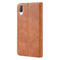 Magnetic Snap Retro Crazy Horse Texture Horizontal Flip Leather Case for Sony Xperia L3, with Holder & Card Slots & Photo Frame (Brown)