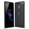 For Sony Xperia XZ2 Brushed Texture Carbon Fiber Shockproof TPU Protective Back Case(Black)
