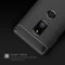 For Sony Xperia XZ2 Brushed Texture Carbon Fiber Shockproof TPU Protective Back Case(Black)