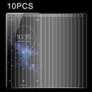 10 PCS 0.26mm 9H 2.5D Tempered Glass Film for Sony Xperia XZ2 Premium