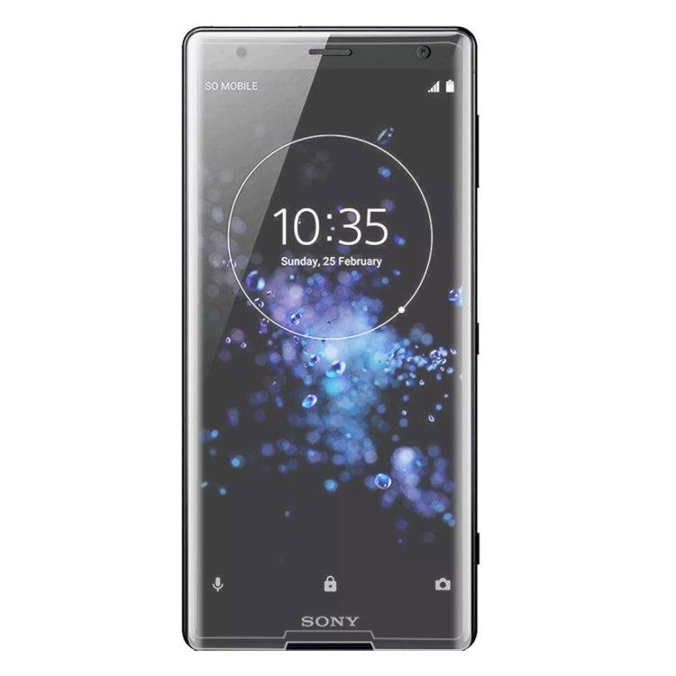 2 PCS for Sony Xperia XZ2 0.3mm 9H Surface Hardness 3D Explosion-proof Tempered Glass Screen Film