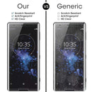 For Sony Xperia XZ2 Compact 0.3mm 9H Surface Hardness 3D Explosion-proof Tempered Glass Screen Film