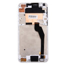 LCD Screen and Digitizer Full Assembly with Frame for HTC Desire 816G / 816H(White)