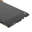 LCD Screen and Digitizer Full Assembly with Frame for HTC 8X(Black)