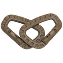 5 x Plastic Carabiner D-Ring Key Chain Clip Hook Outdoor Camping Buckle Hot