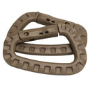 5 x Plastic Carabiner D-Ring Key Chain Clip Hook Outdoor Camping Buckle Hot