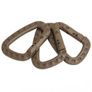 5 x Plastic Carabiner D-Ring Key Chain Clip Hook Outdoor Camping Buckle Hot