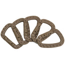 5 x Plastic Carabiner D-Ring Key Chain Clip Hook Outdoor Camping Buckle Hot