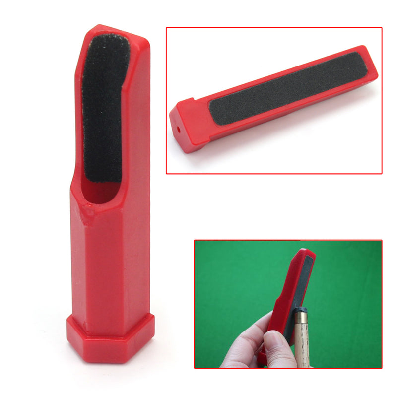 1 x Pool Billiard Cue Tip Double-Side Stick Shaper Grinding Rod Repair Practical