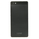 For Huawei P8 Lite Full Housing Cover (Front Housing LCD Frame Bezel Plate + Battery Back Cover)(Black)
