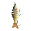 1 pcs Lifelike Multi-jointed Fishing Lure Bass Crankbaits  Bait Hooks Tackle Hot