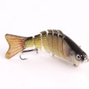 1 pcs Lifelike Multi-jointed Fishing Lure Bass Crankbaits  Bait Hooks Tackle Hot